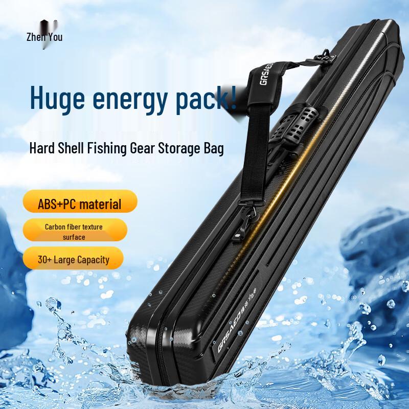 Grsaed Pioneer Hard Shell Fishing Rod & Gear Bag