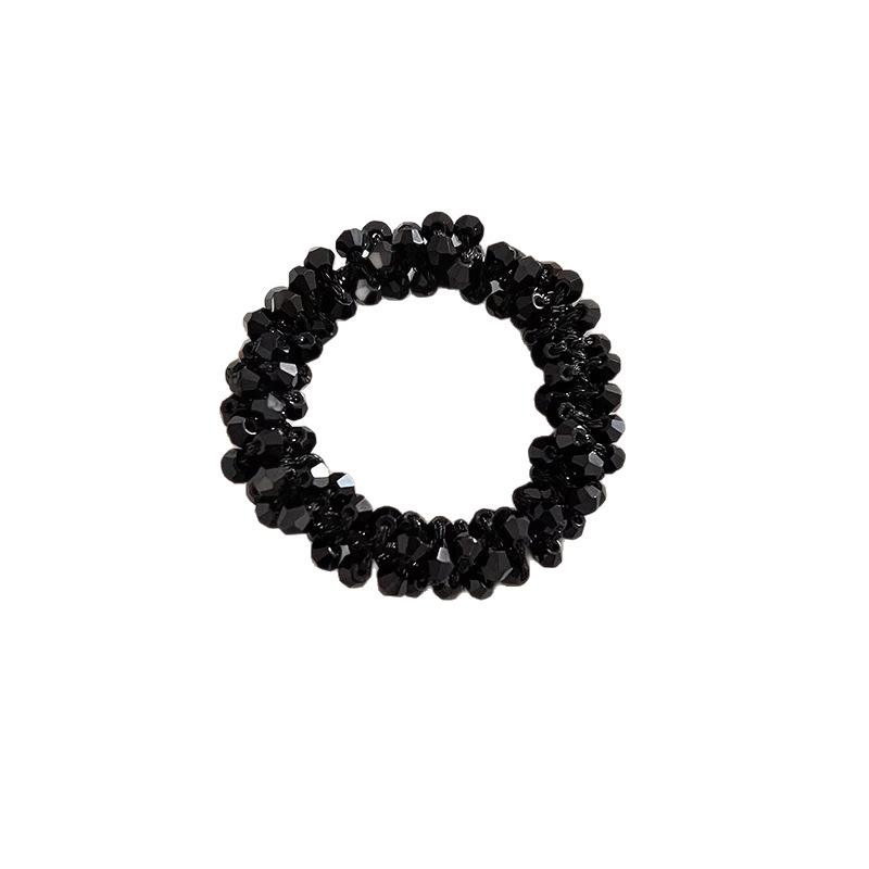 Wasser Diamant Licht Luxus Haargummi Crushed Ice High-End Haarband Socialite Haargummi und Armband Doppelfunktion Haarschmuck
