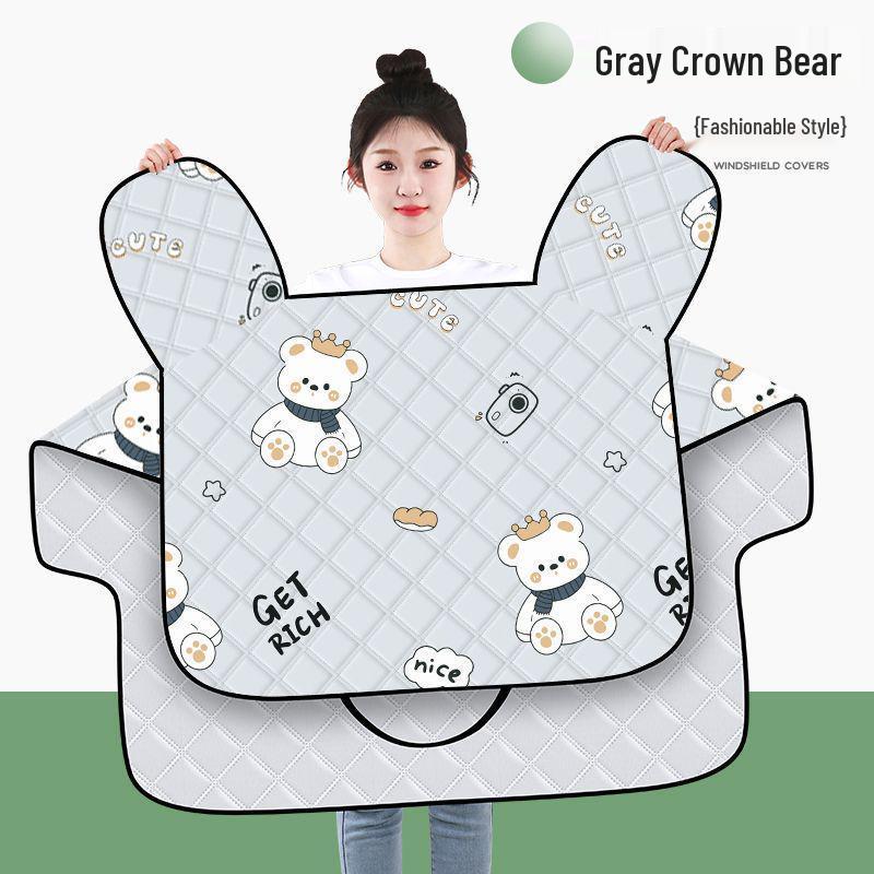 Universal Windproof Waterproof Sunscreen for Electric Vehicle & Motorcycle New Upgraded Thermal Insulation Waterproof Fabric