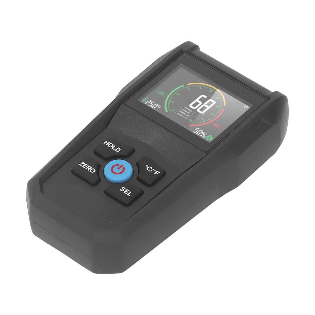Pinless Moisture Meter LCD Digital Display 4 in 1 Dampness Moisture Sensor Detector for Wood