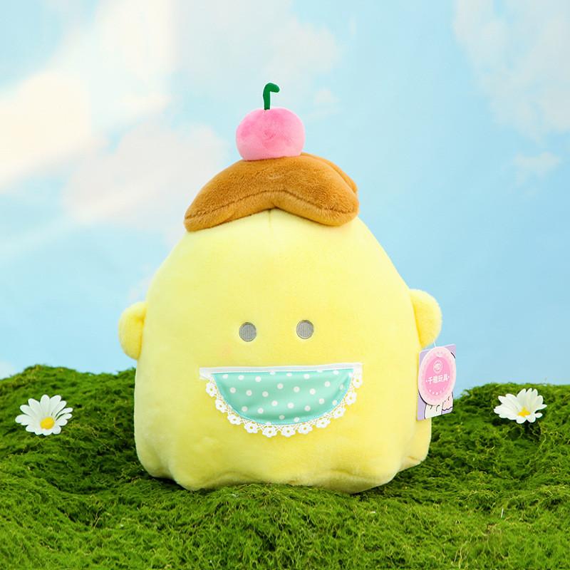 Obakenu Plush Toys Pudding Unicorn Rabbit Characters Pillow Bedroom Decoration