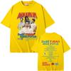 Rapper Bad Bunny Graphic Tshirt Debi Tirar Mas Fotos Dtmf Print T Shirts Unisex Wounisex Hip Hop Vintage Oversized Tshirt Streetwear