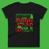 Eat Drink And Jingle Like You Mean It Christmas Womens T Shirt Mens Tops Tees Unisex