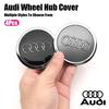 4pcs 60mm 61mm 69mm Car Styling Wheel Center Cap Hub Replaced Covers For 0vdkc S-Line A3 A4 A6 Q3 Q5 A5 Q7 A1 A8 Q2 Q8 Q4 A4L A6L Vdkc0