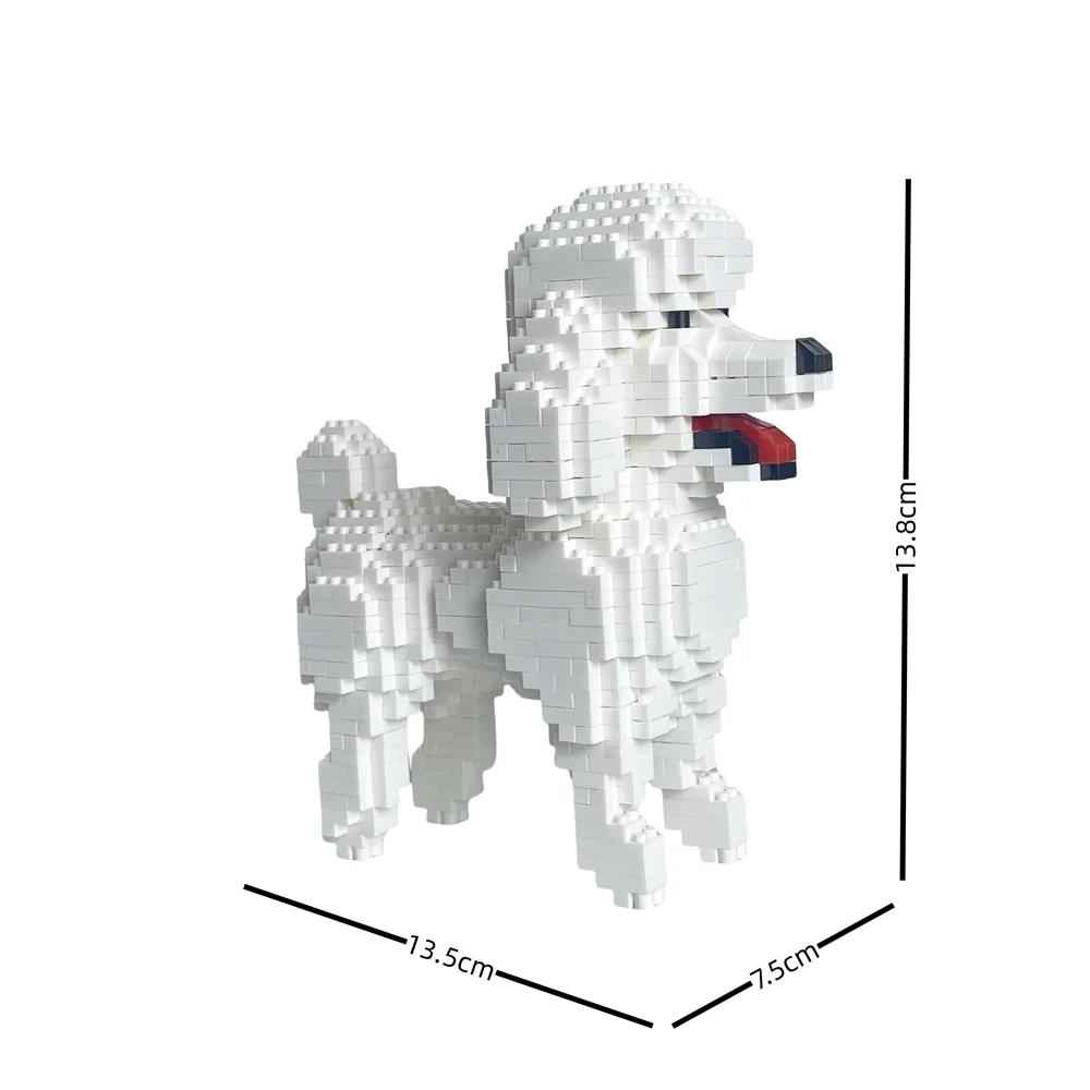 Knew Gebaut Hund Mikro Mini Bausteine Spielzeug: Entzückender Dobermann Pinscher Ideales Geschenk für Tierliebhaber Feiern Sie die Hundegesellschaft
