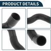 Radiator Coolant Hose for Mercedes-Benz E320 3.2L 1998-2003 Good Sealing No.A2105013282 Lower Heater Hose Black 1 Pc