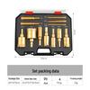 12-Piece Dry Drill Hole Saw Set for Granite, Marble, Porcelain, Vitrified Tile, Ceramic, and Stone