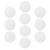 10Pcs Anti Glare Ceiling Light Cover Round LED Lampshade Reduces Dazzle Soft Light for Office Home Downlight Spotlight