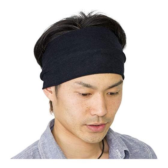 [Zaxion] Made in Japan Pile Turban Hair Band Sports Unisex