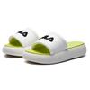 FILA Heritage-FHT Donut Thick Sole Fashion Casual Slide Sandals Women sandals Snow-White F12W124622FSW