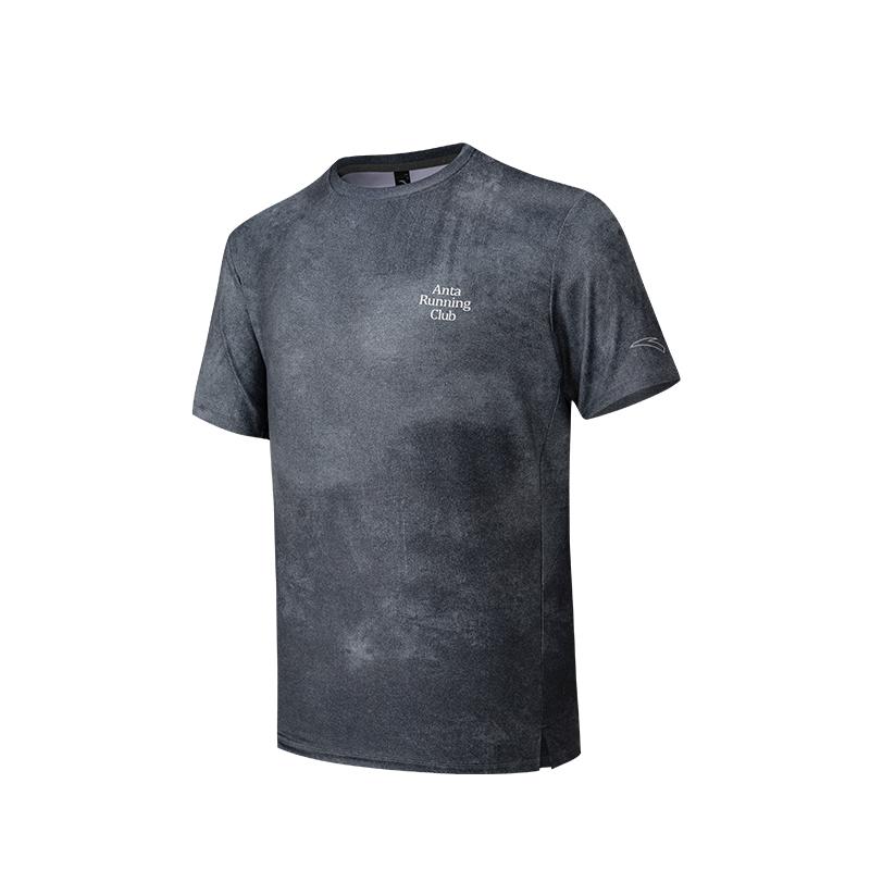 Anta Short Sleeve Knitted T-Shirt Summer 2026 Men tops Black 952625114-2 S