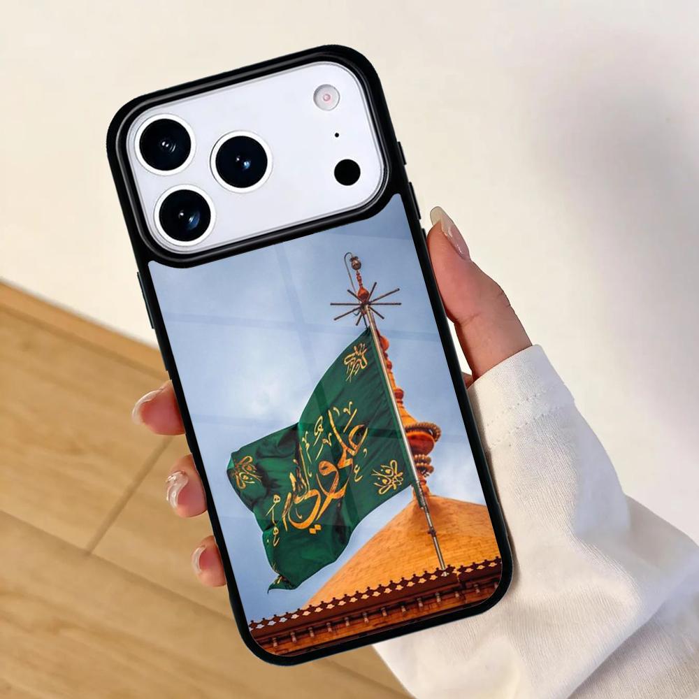 Mekka Imam Ali Islamisch Schiitisch Heilige WEICHE Handyhülle für IPhone 17 AIR 16pro Max 15 14 13 12 11 Bumper Cover