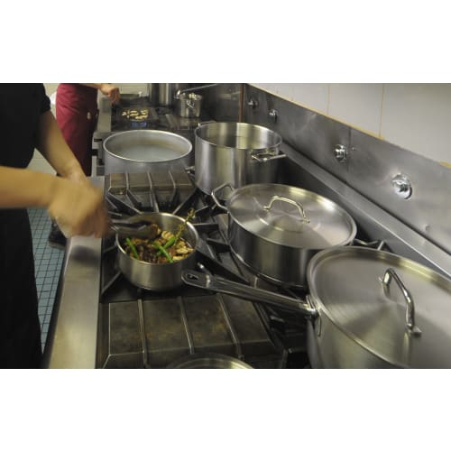 EBM 18-8 Pro Chef IH Half-Crock Pot, 28cm, No Lid