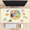 Mouse Pad Eevee Gaming Anime Hd Printing Kawaii Pc NonSlip Base Keyboard Overlock Office Mousepad Overlock Xxl Desk Mat