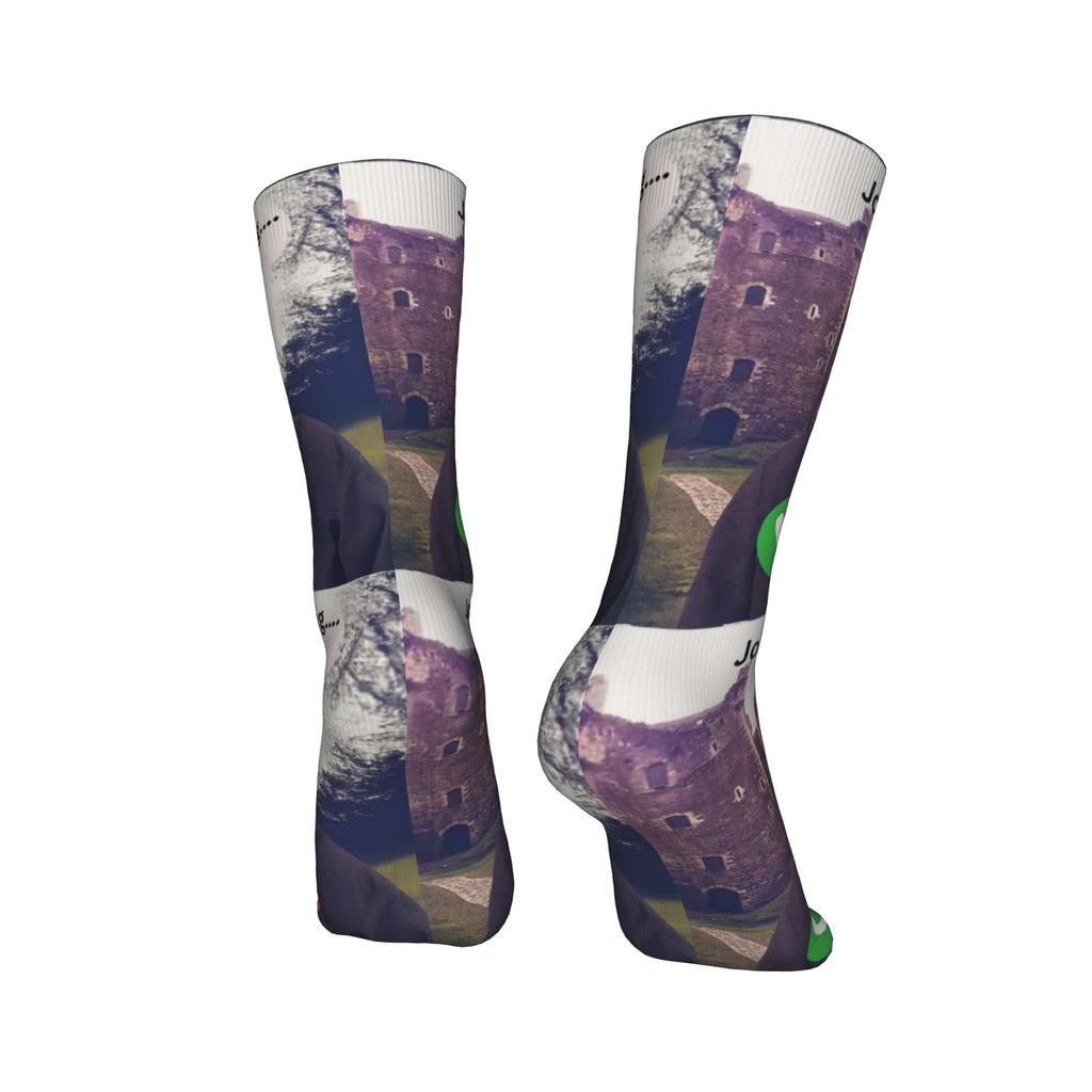 John Pork Sună Ciorapi Bărbați Șosete Călduroase Moi Amuzante Șosete Primăvară Skateboard Antiderapante Șosete Personalizate Cadou