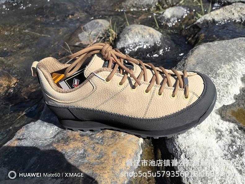 Replica Damo High-top Outdoor Camping GTX Waterproof and Non-slip V Mountaineering Shoes First Layer Cowhide Hiking Shoes for Men and Women