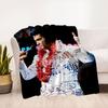 Elvis Presley Aloha From Hawaii Concert ShirtCoperta Coperta in Flanella per Divano, Letto, Viaggio, Campeggio, Ufficio, Divano, Sedia e Letto Regalo