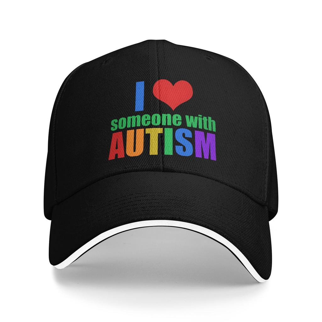 Autism Awareness Respect Love Support Merch Unisex Women Baseball Caps Trucker Hat Retro Daily Headwear Adjustable Snapback Hat