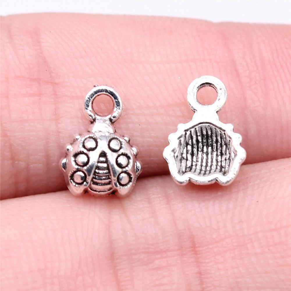 Żaby Owady Stworzenia Ogrodowe Amulet Antyczny Brąz Stop Cynku Materiały do Tworzenia Biżuterii Styl Dziecięcy Bransoletka Amulety