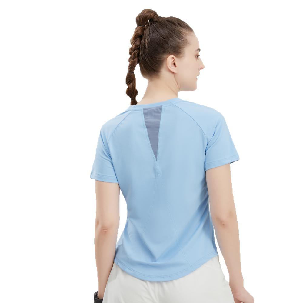 Custom Women's Quick Dry Sports T-Shirt for Morning Runs, Badminton & Volleyball - Comfortable Loose Fit, Short Sleeve