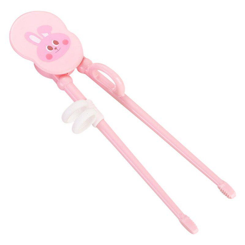 Kreslené plastové snadno použitelné tréninkové hůlky se silikonovým kroužkem pro batolata, děti, dospělé a začátečníky