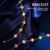 Mother-of-Pearl Bracelet DIY Kit: Shell Fragments Gift for Kids or Women's Day