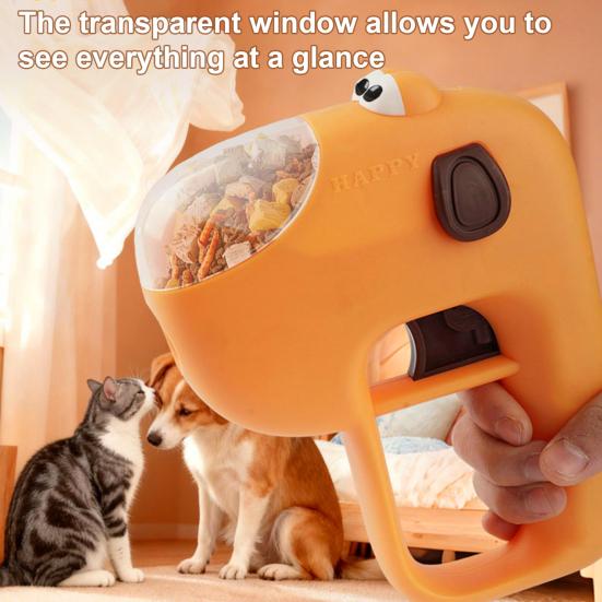 Pet Treat Launcher Dogs Dispenser Puppy Encourages Healthy Activity Snacks Feeder Cats Interactive Training Reward Toy