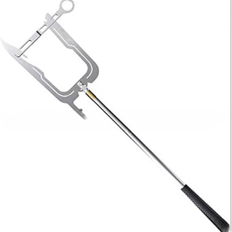 Long-Reach Telescopic Threaded Boat Hook