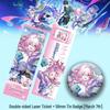 Honkai Star Rail Anniversary Jing Yuan Yao Guang Acrylic Standee & Laser Badge Pin Set
