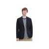 Uniqlo X JW Anderson Collaboration SS23 Spring Summer Series Solid Color Casual Stretch Lightweight Suit Men Suits Navy 457419-69