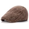 JYL DIY Gatsby Newsboy Cap Men Winter Warm Hat  Blend