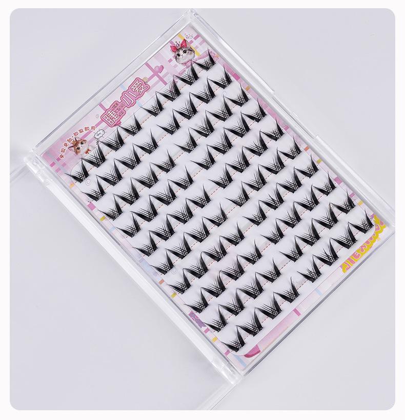 

Glue-Free Natural Black Gold Volume Eyelash Extensions - Dense, Large Capacity Segmented Clusters for Effortlessly Gorgeous Lashes