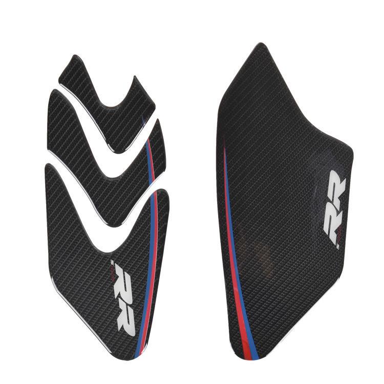 Carbon Fiber Anti-Slip Tank Pad & Side Decals for S1000RR/S1000XR/S1000R