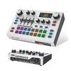Gaming Audio Mixer with LCD Screen for Live and Game Live Sound Card MT-VIKI 2.25" PC/Mobile Streaming, Recording, Podcasts, YouTube,