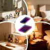 Decorative Tray 2 Pieces Scalloped Storage Organizer Vanity Tray Coffee Table Decor For Kitchen Vanity Nightstand Counter Home