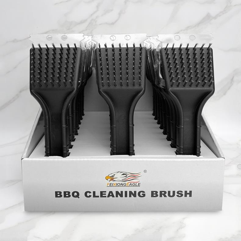 

Stainless Steel BBQ Grill Cleaning Brush - Rust & Dirt Removal Tool 24-Piece Set
