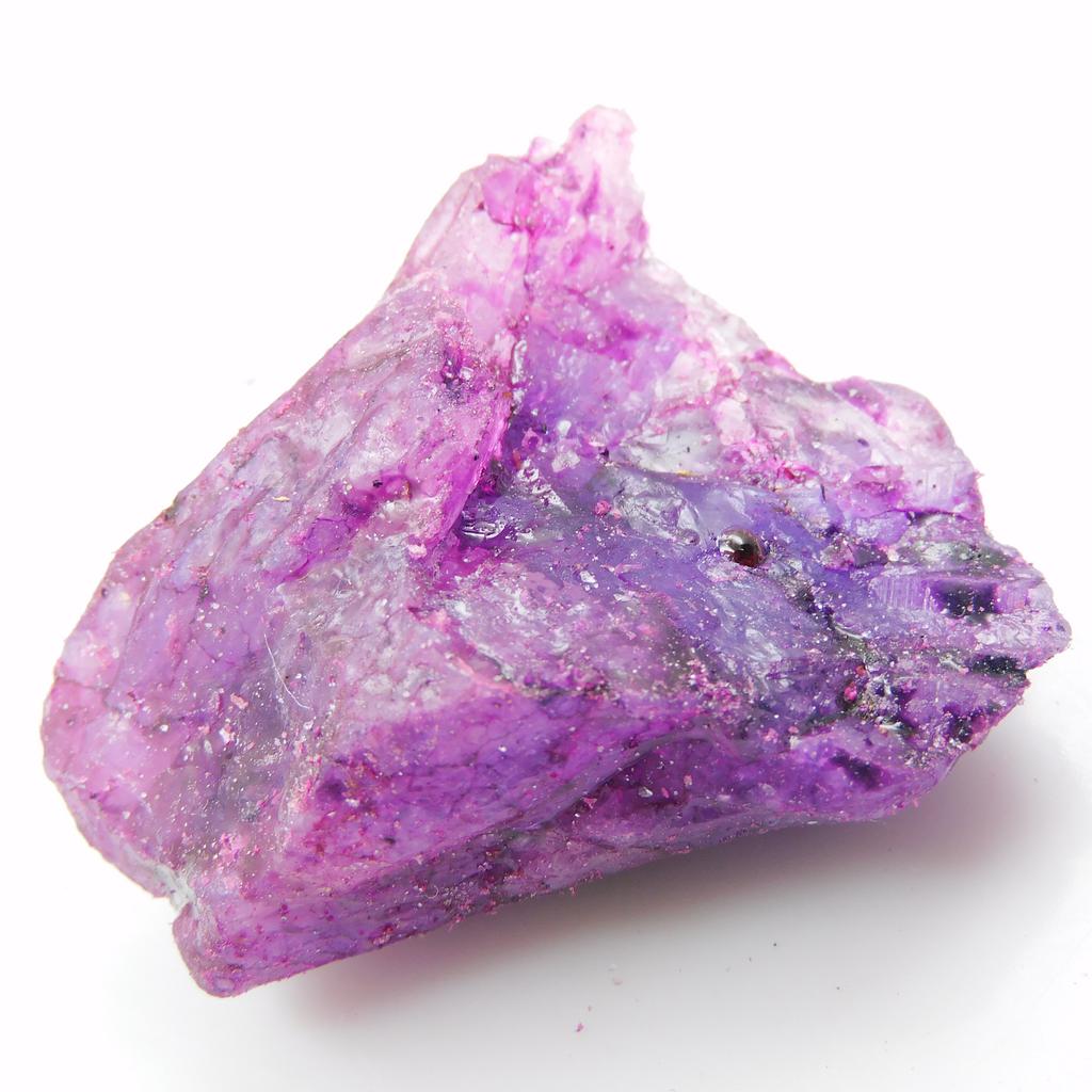 Natural Purple Sapphire Loose Gemstone 177.70 Ct Rough Uncut September Birthday Birthstone