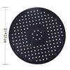Black Rectangular Silicone Coaster & Draining Mat – Tableware & Washing-up Bowl Placemat
