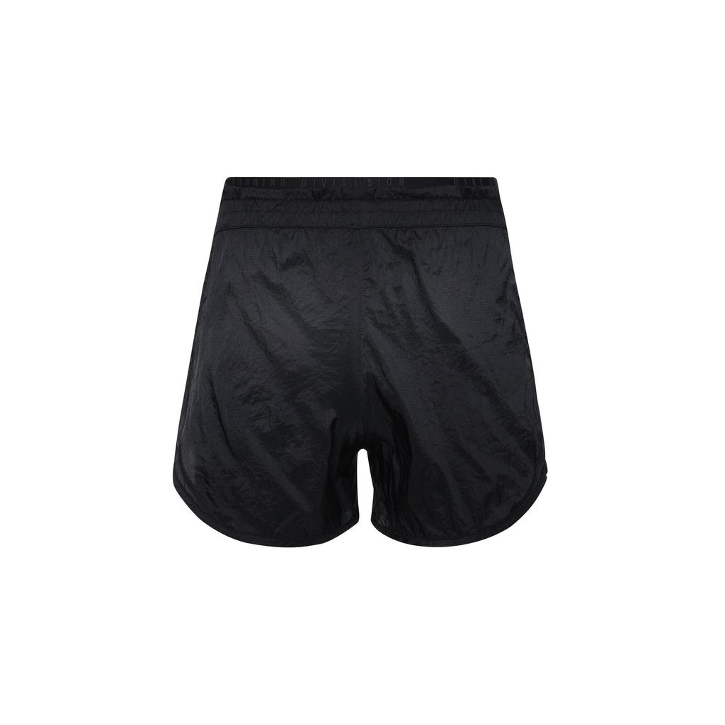 Nike Solid Color Drawstring Logo Print Fitness Shorts Women shorts Black DQ0887-010