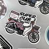 Suitable for Motorcycle Decoration Stickers Reflective Waterproof Helmet Racing Decals HRC Accessories Sponsor Stickers