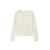 Women's Pullover Long-Sleeve Wool Sweater
