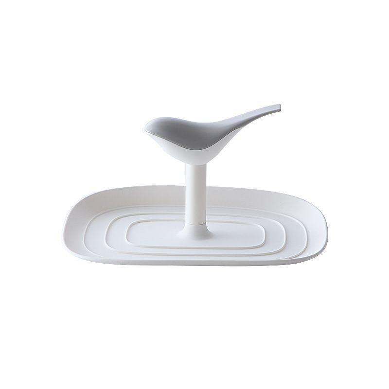 

Spoon Kitchen Spatula Holder Pot Lid Pad Multifunctional Container Storage білий