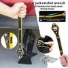 Car Labor-saving Jack Ratchet Wrench Scissor Jack Garage Wrench Car Lug Wrench Tools Wheel Repair Labor-saving Handle