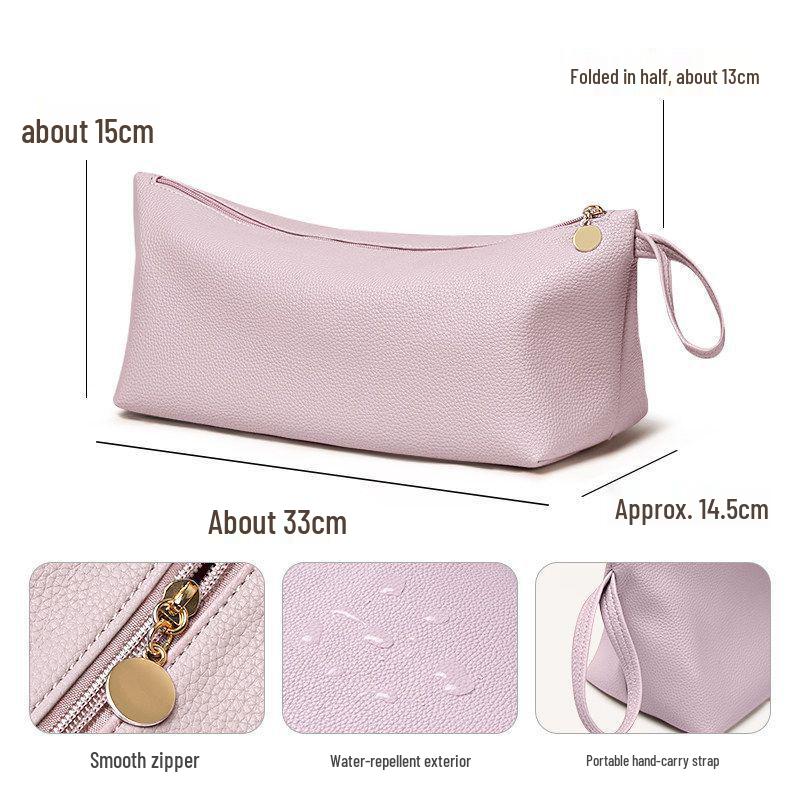 Portable Multi-Functional Hair Dryer & Makeup Bag with Straightener/Curling Iron Cover