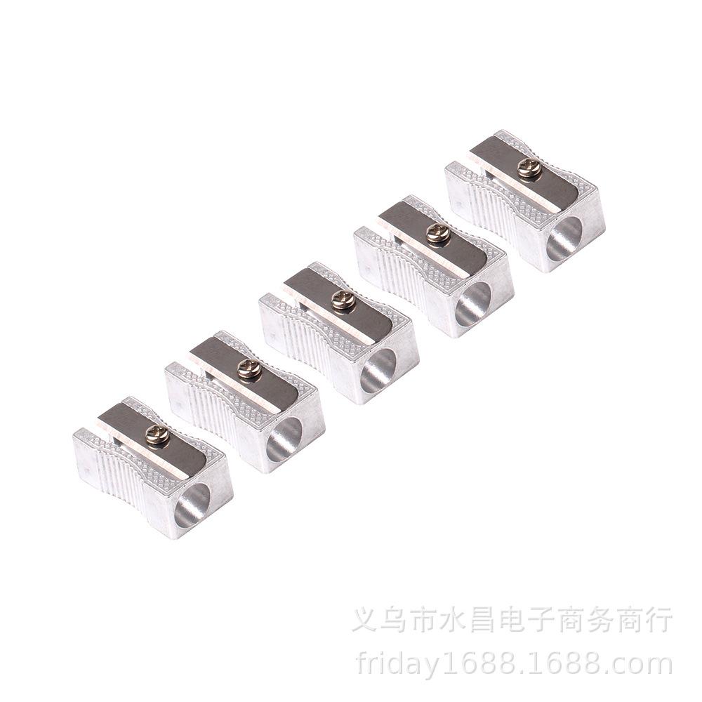 Aluminum Alloy Geometric Pencil Sharpener for Students