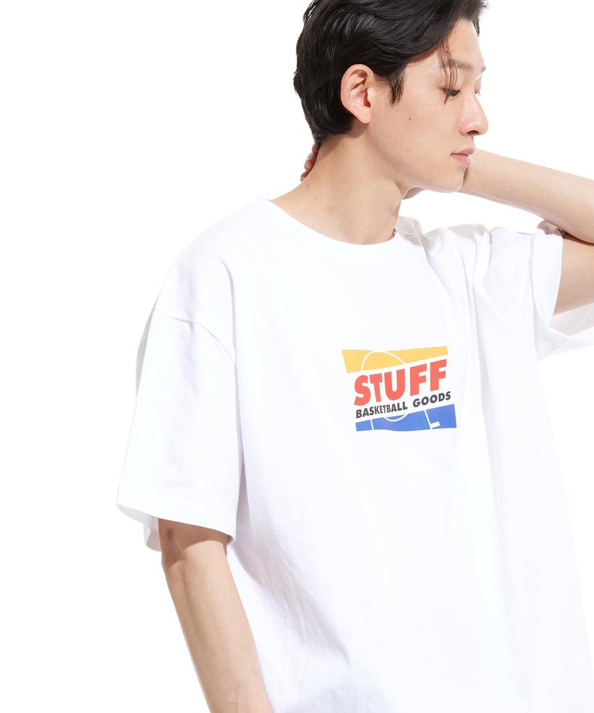 STUFF Coat Goods Heavy Short Sleeve Tee White