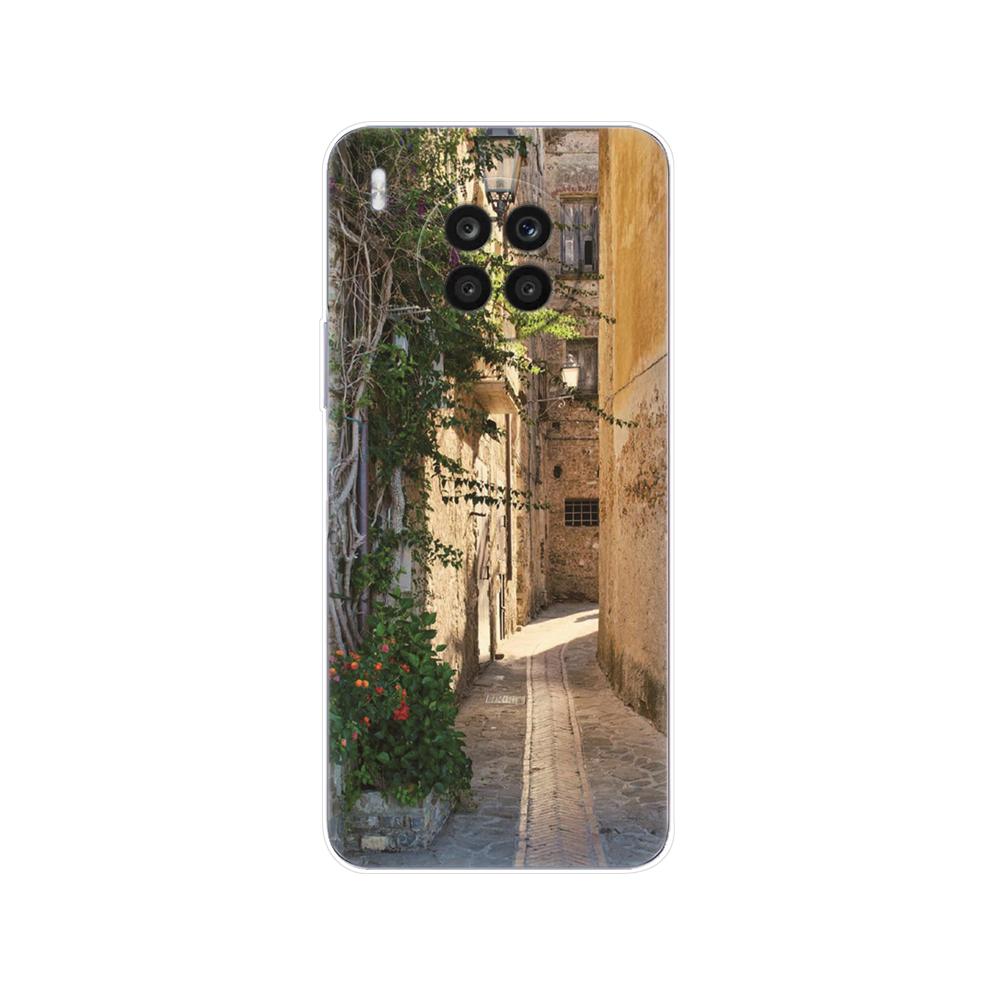 For Honor 50 Lite Case 6.67 Inch Back Phone Cover For Huawei Honor 50 Lite 50Lite Light Silicon Soft TPU Protective Bumper Coque