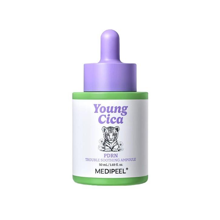 MEDIPEEL Young Cica PDRN Trouble Soothing Ampoule 50ML/ Soothing, Moisturizing, Korean Cosmetics, Kbeauty