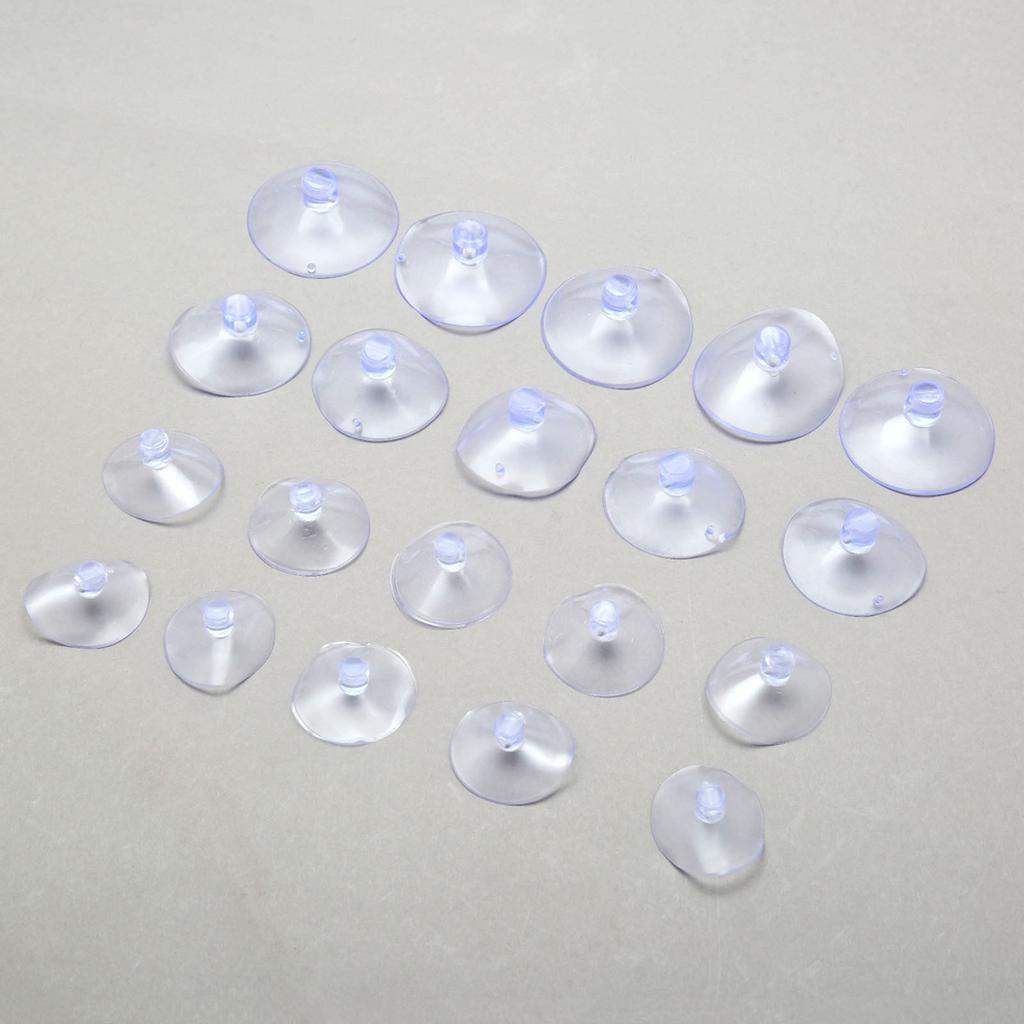 10Pcs Clear Strong Vacuum Suckers Hook Hanger Sucker Suction Cups For Window Kitchen Bathroom Doll Toy Fridge 28/30/35/40mm