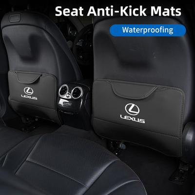 Car Seat Anti-Kick Pad Seatback Storage Protector Cover Accessories For CT ES GS NX IS250 CT200h IS300h ES300h RX400h NX30